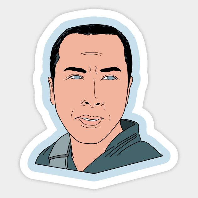 Chirrut Sticker by Doctor Seitan Designs